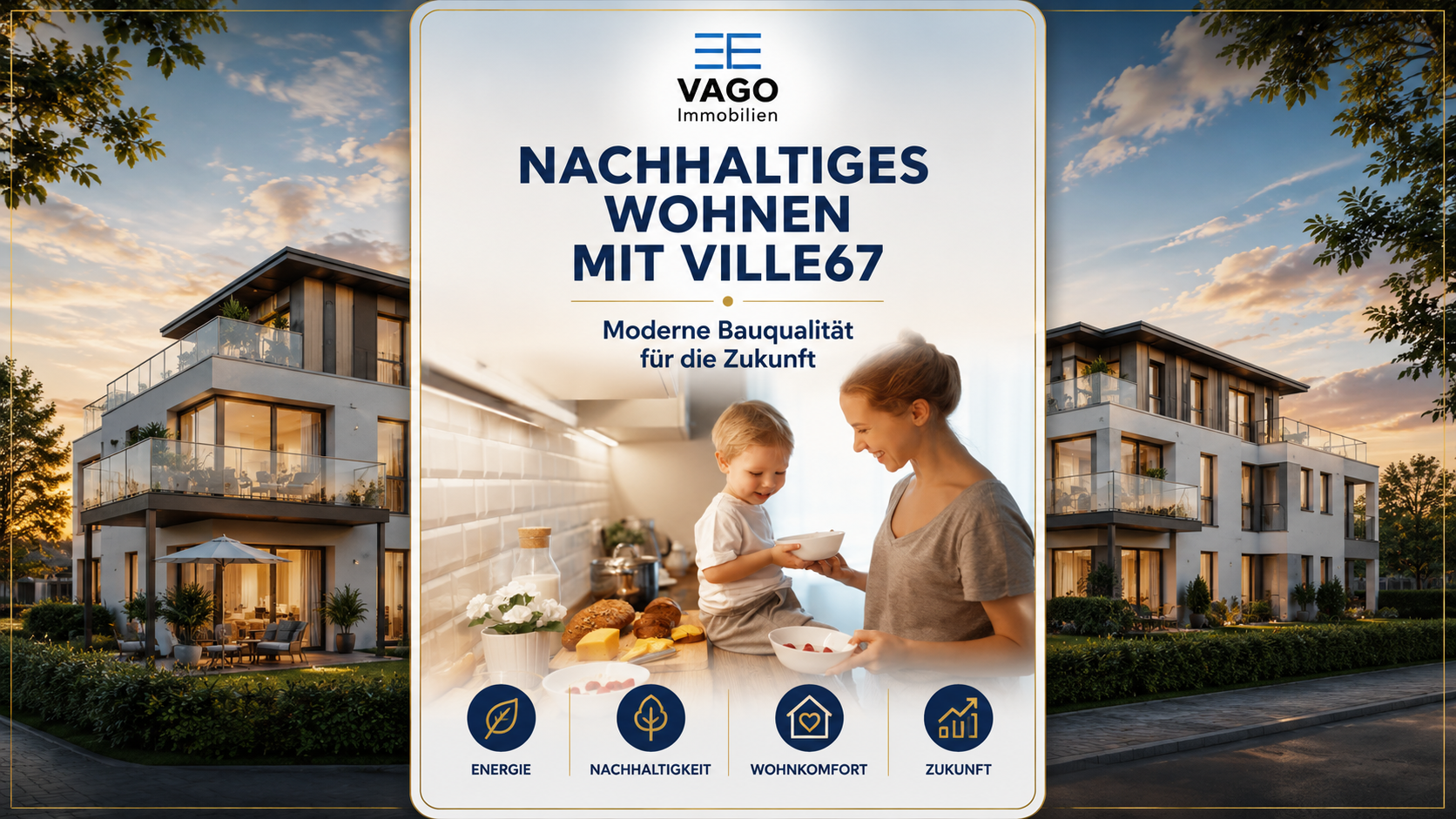 Nachhaltiges Wohnen: Moderne Lebensqualität mit VILLE67 Nachhaltiges Wohnen VILLE67